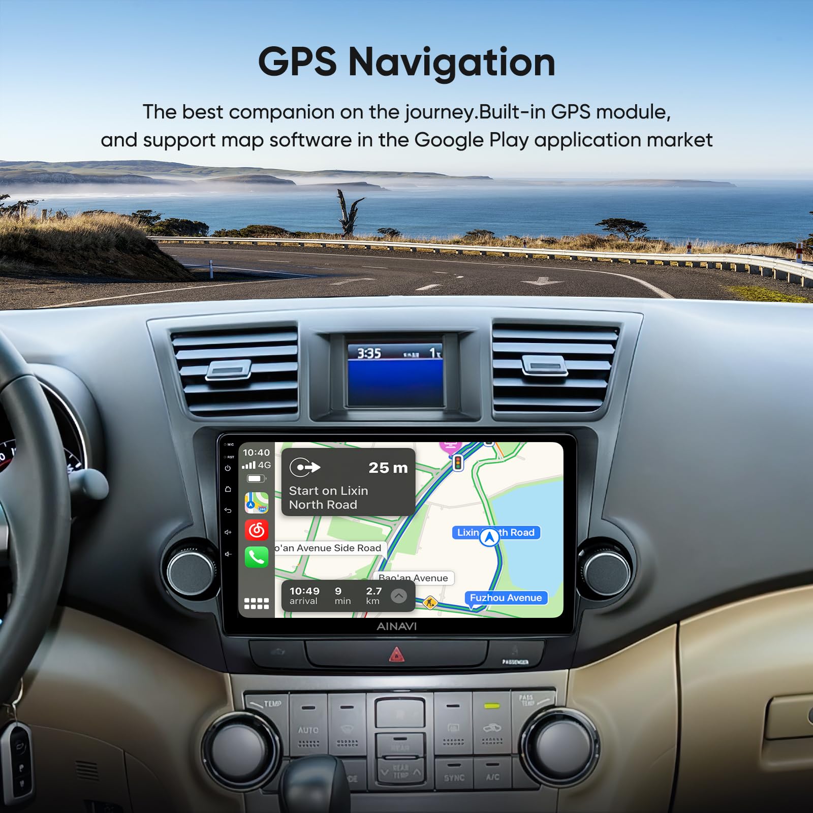 2008-2014 Toyota Highlander Carplay Unit