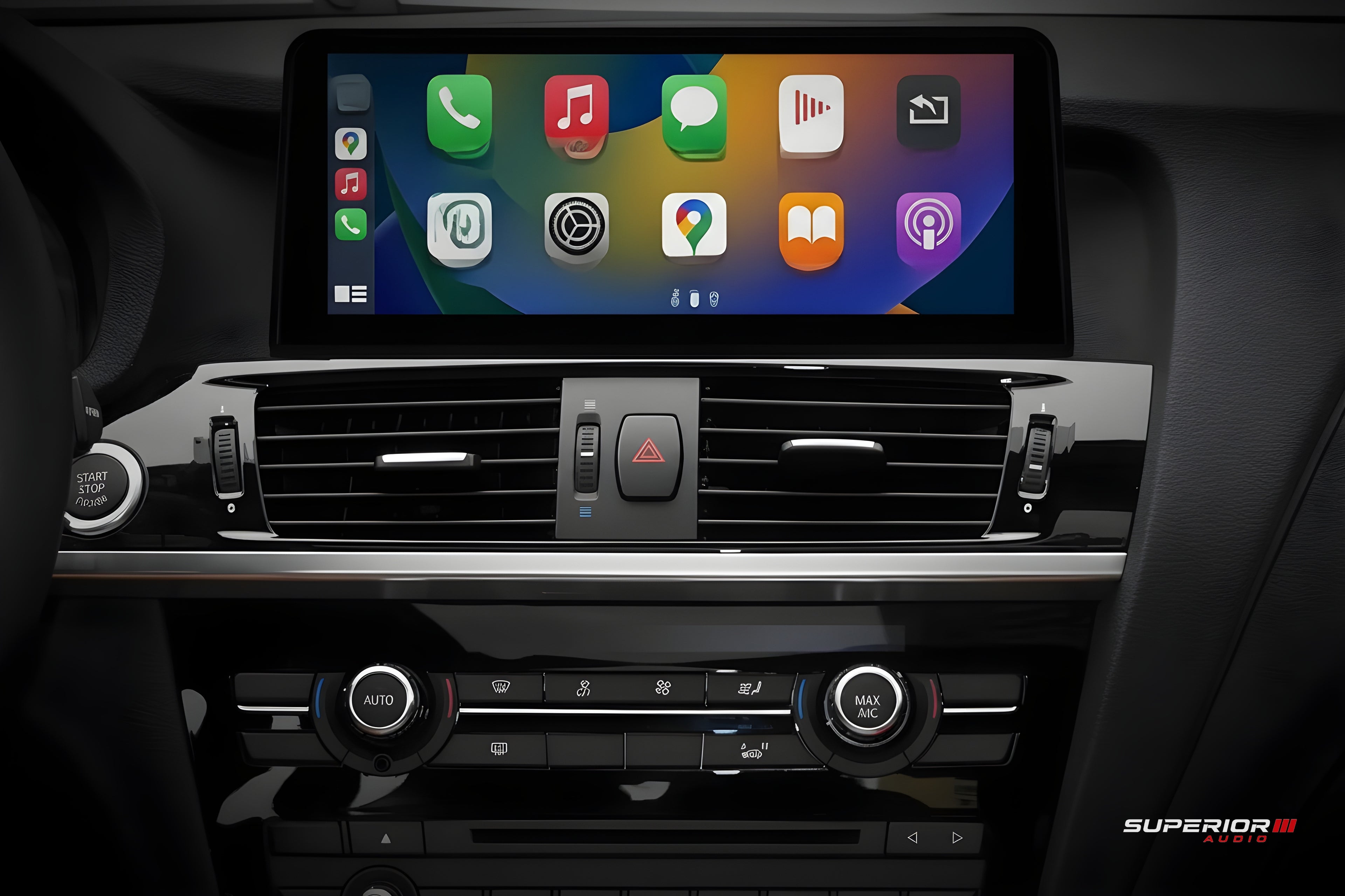 Superior Audio CarPlay screen for BMW X3 X4 F25 F26 NBT 2013-2016