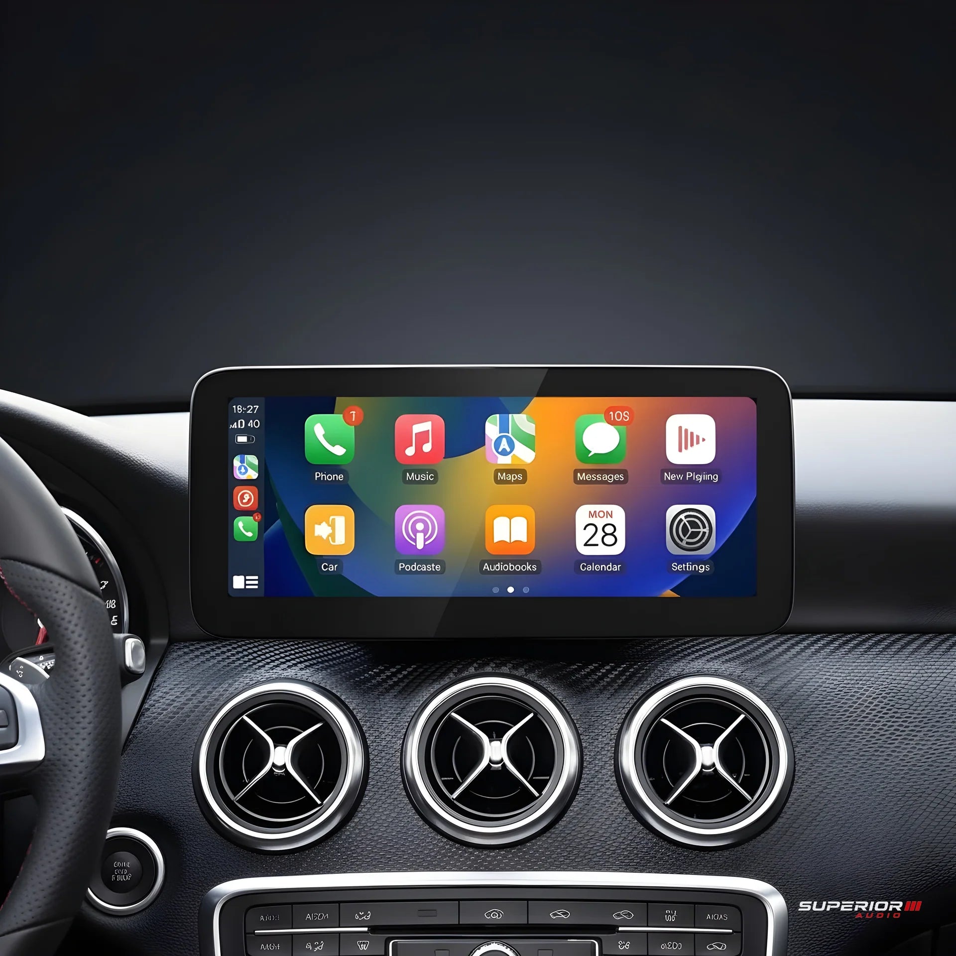 2013–2018 Mercedes-Benz A-Class Wireless CarPlay & Android Auto Upgrade — Plug and Play