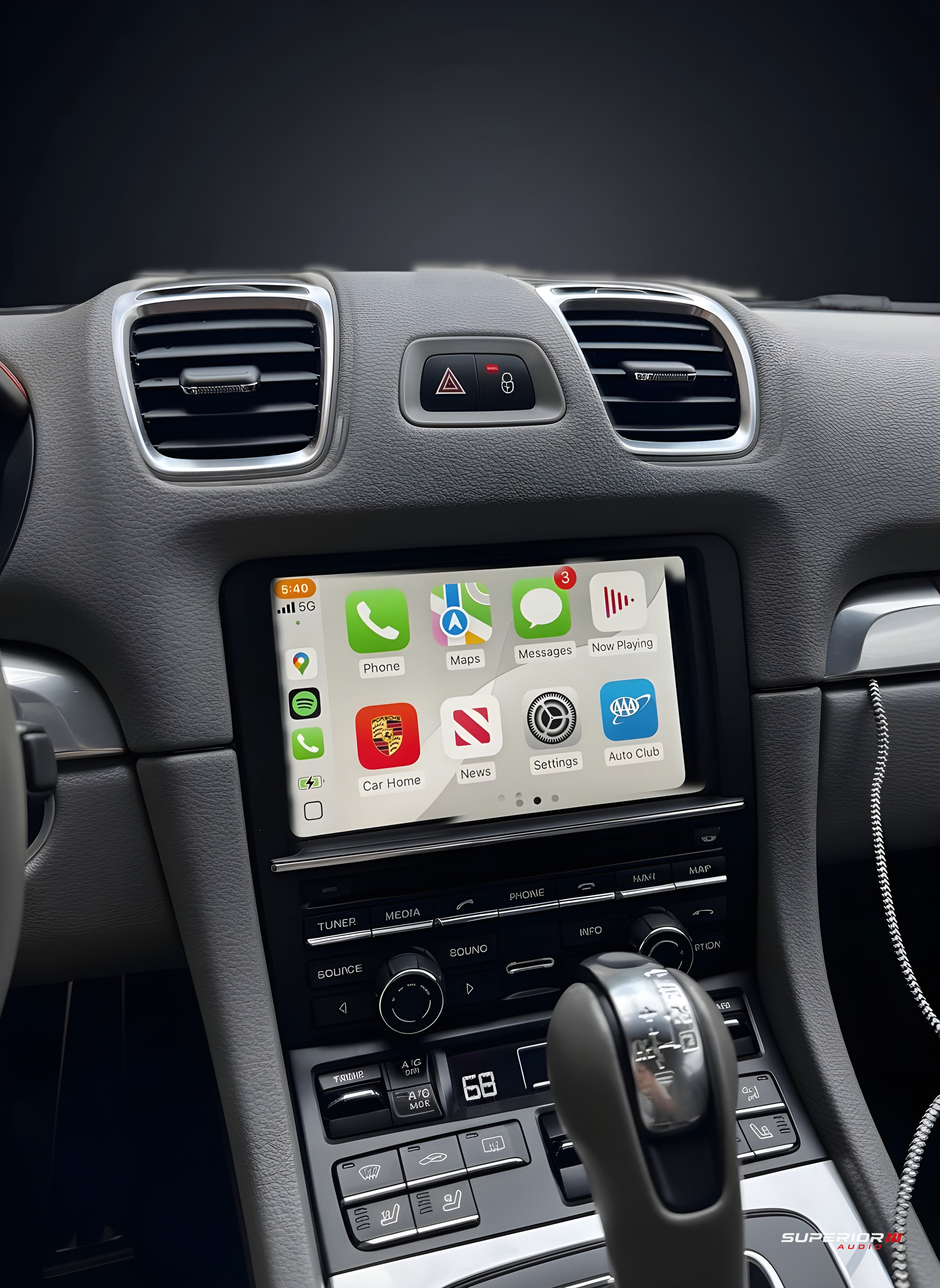Porsche Apple CarPlay Module 2009–2018 | PCM 3.0, 3.1 & 4.0  - Superior Audio premium install