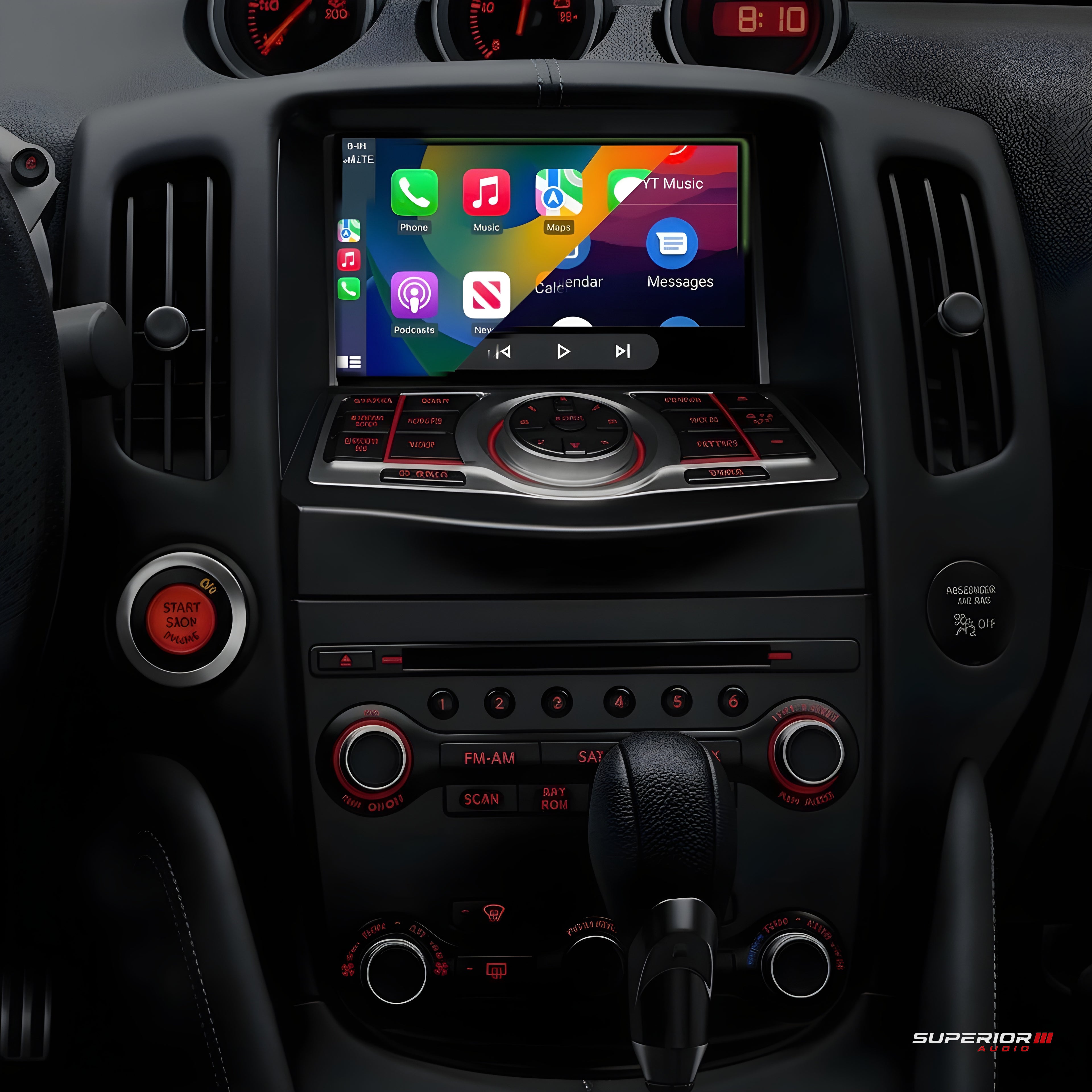 2009–2021 Nissan 370Z Apple CarPlay Module | Wireless CarPla - Superior Audio premium install