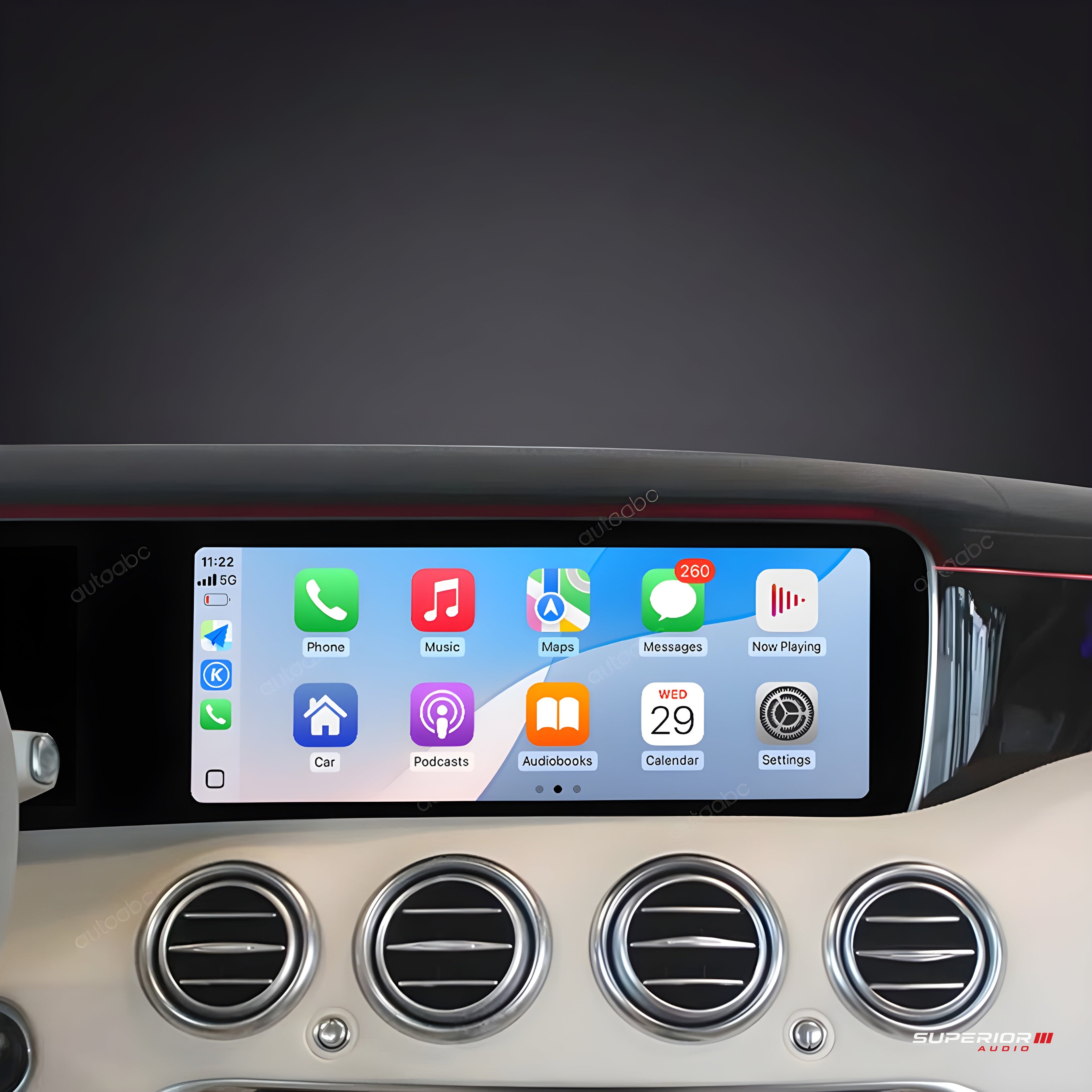 2014-2020 Mercedes-Benz S-Class (W222/W217) wireless CarPlay module - Superior Audio install