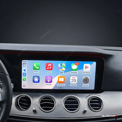 2016–2023 Mercedes-Benz E-Class (W213, NTG5.5) — OEM-Style CarPlay & Android Auto Screen