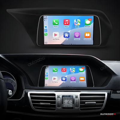 2009–2016 Mercedes-Benz E-Class (W212) — 7" Wireless CarPlay & Android Auto Upgrade