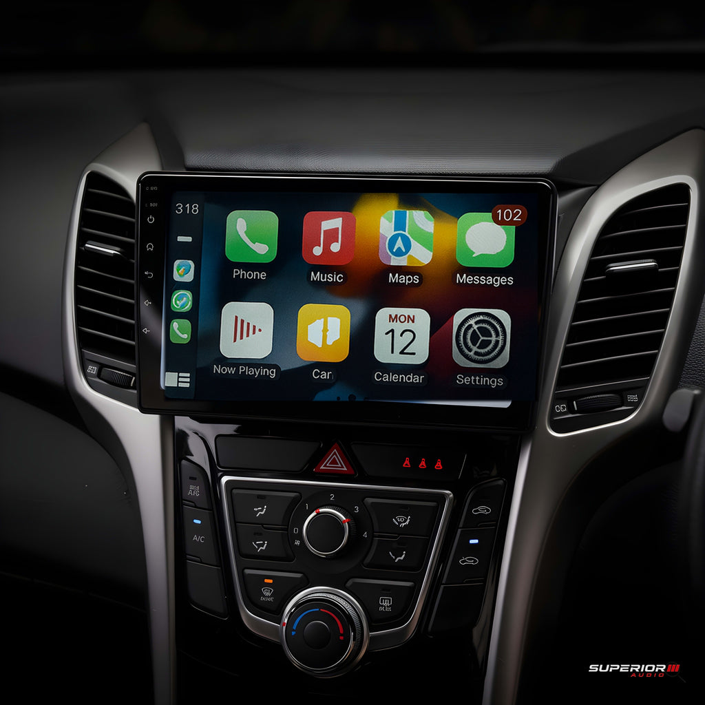2013–2017 Hyundai Elantra GT Wireless CarPlay & Android Auto - Superior Audio premium install