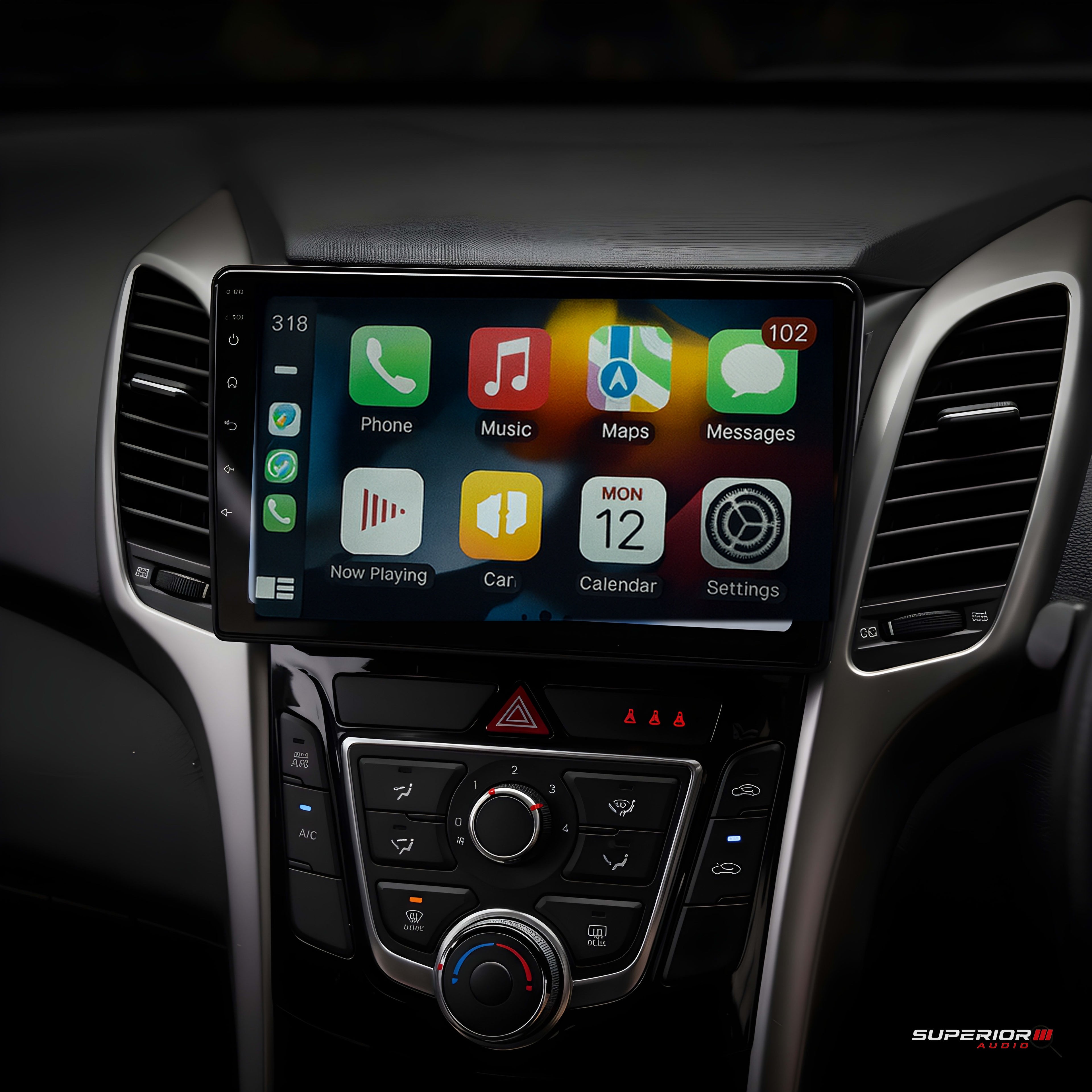 2013–2017 Hyundai Elantra GT Wireless CarPlay & Android Auto - Superior Audio premium install