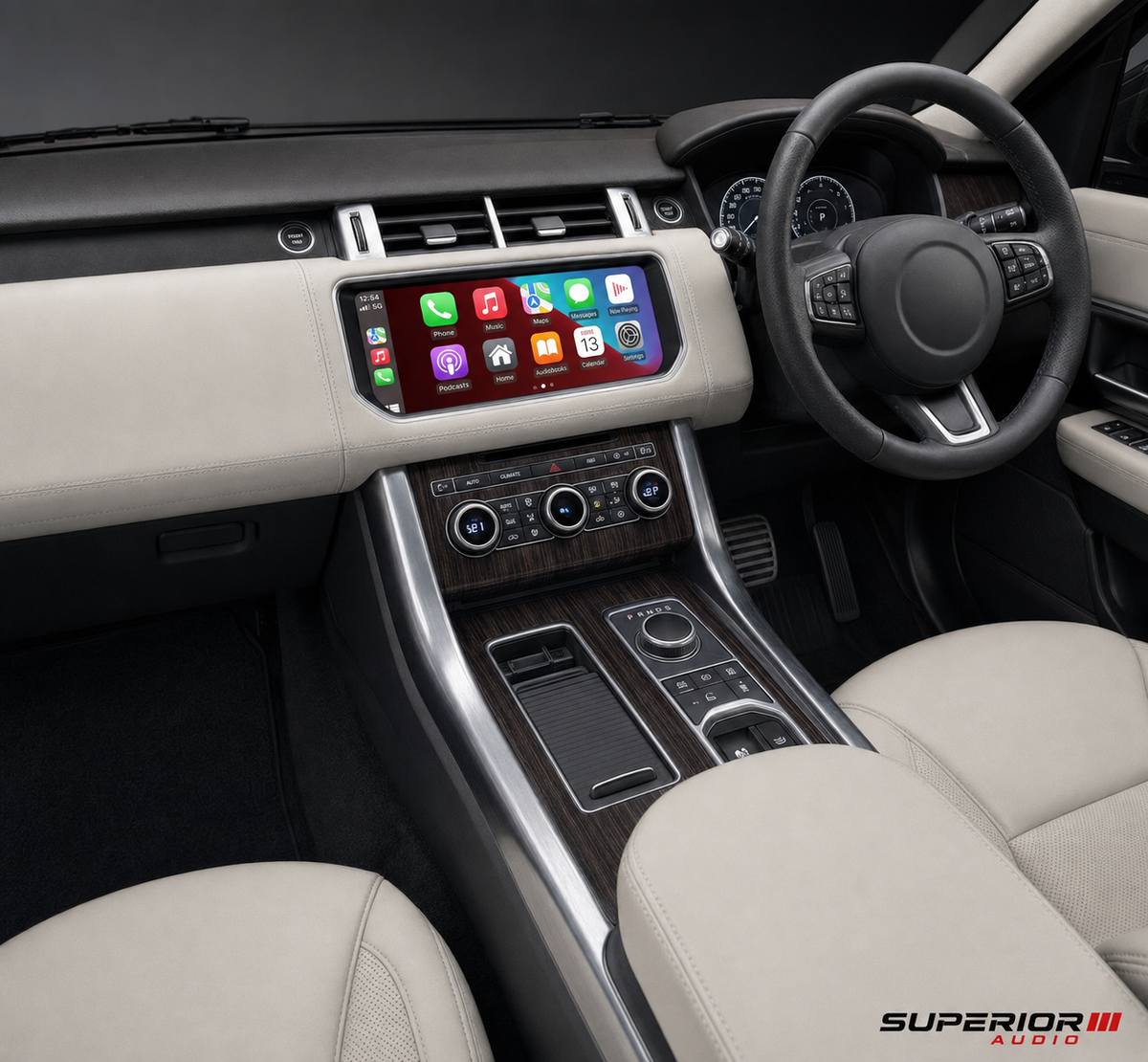 Wireless Apple CarPlay & Android Auto Interface for 2012-2016 Range Rover Sport with Bosch System