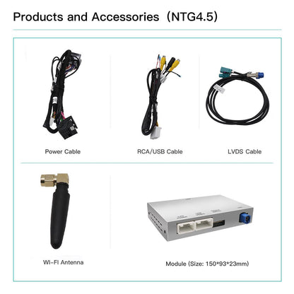 Mercedes-Benz NTG4.5 NTG5.0 Apple CarPlay module accessories